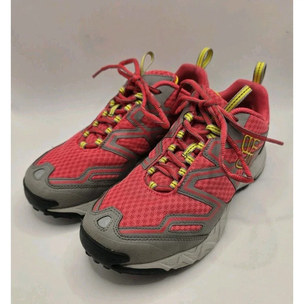 Columbia Vigorous Omni Tech Pink Waterproof Sneakers Shoes 1041 Womens Size 7.5